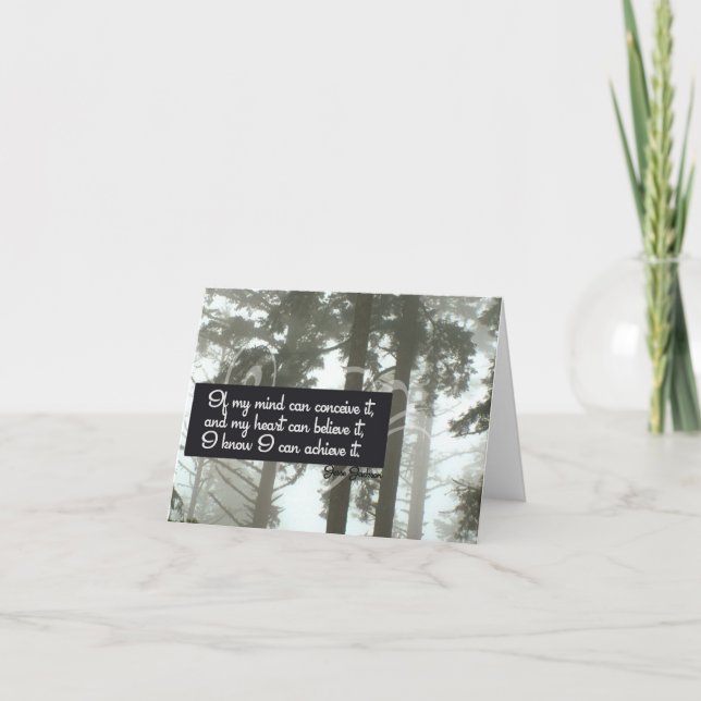 Je Peux Obtenir La Carte Motivationnelle (Devant)