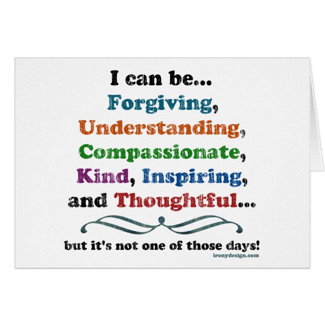 Je peux pardonner (Devant horizontal)