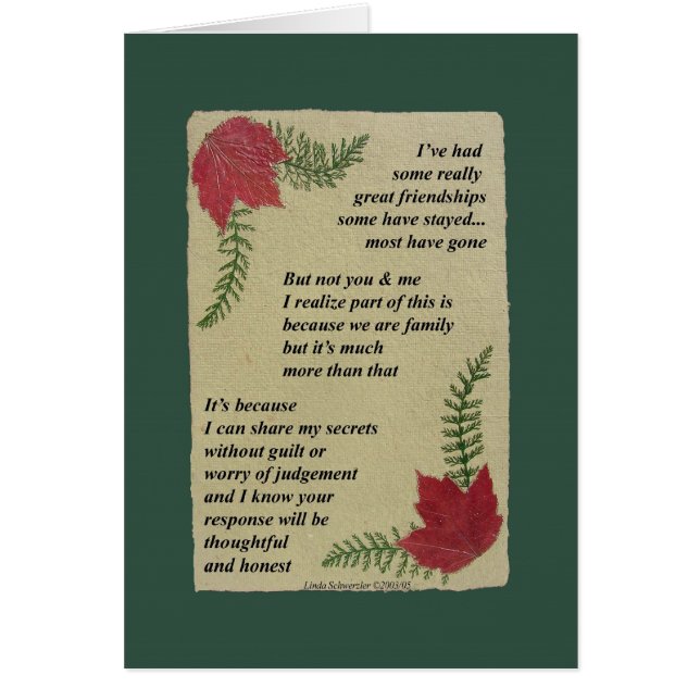 Je peux partager mes secrets (Devant)