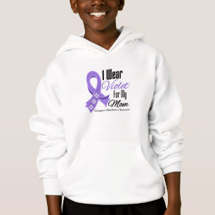 Je porte la maman violette de lymphogranulomatose