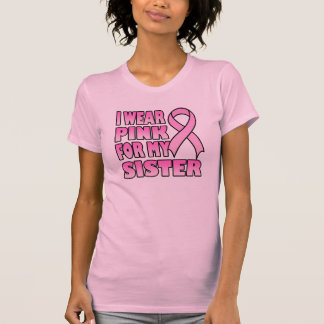 Je porte le rose pour le T-shirt de mes femmes de