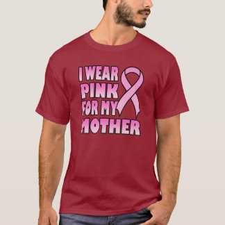 Je porte le rose pour le T-shirt de mes hommes de