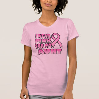 Je porte le rose pour ma T-Shirt de tante Women's