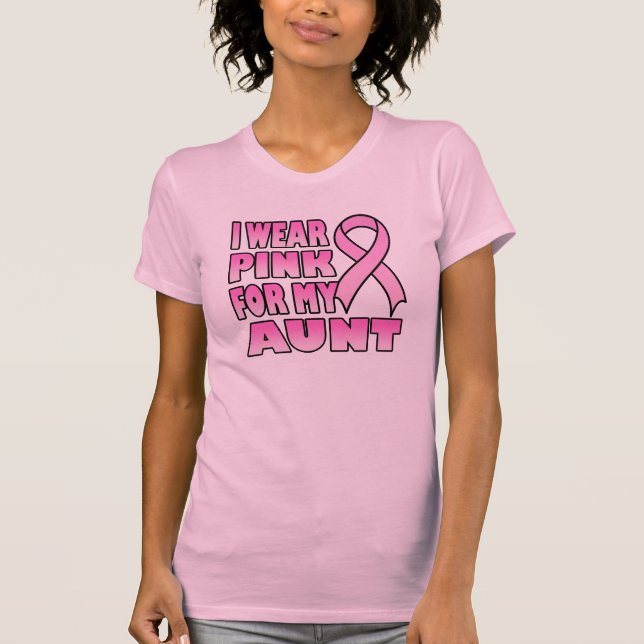 Je porte le rose pour ma T-Shirt de tante Women's (Devant)