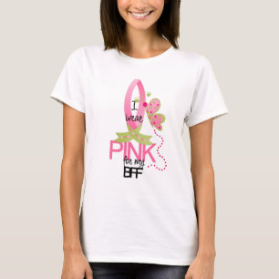 Je porte le rose pour mon T-shirt de BFF