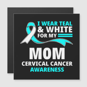 Je Porte Le Sarcelle Et Blanc Ma Mère Cancer Du Co