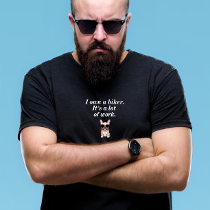 Je possède un t-shirt moto moto Biker