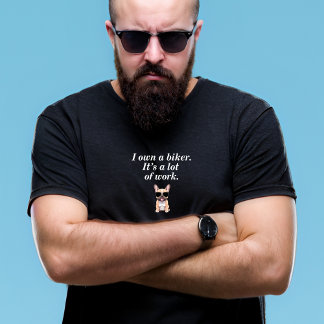 Je possède un t-shirt moto moto Biker