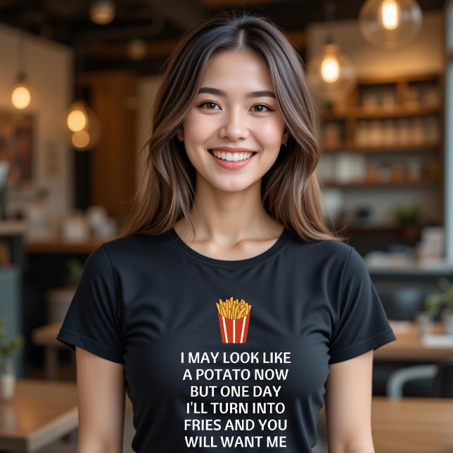 Je Pourrais Ressembler À Un T-shirt De Pomme De Te (Créateur téléchargé)