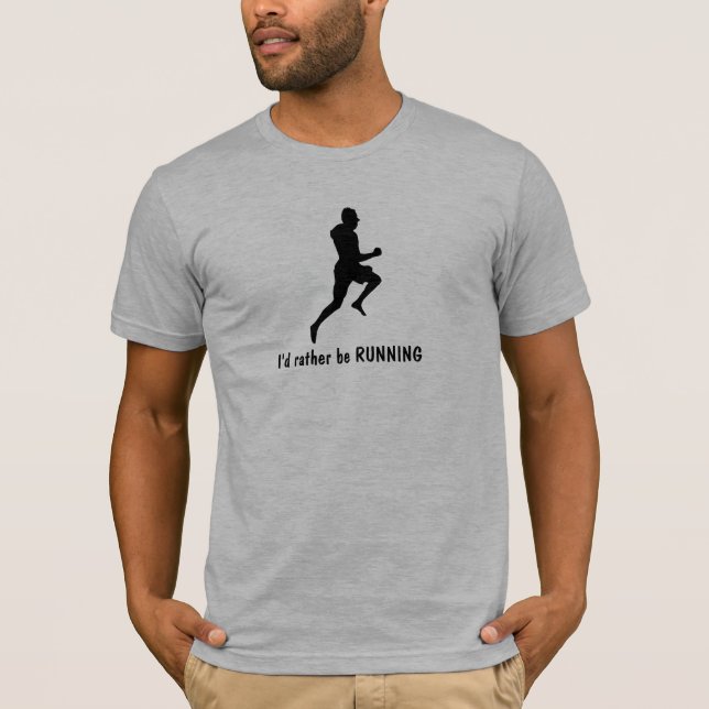 Je préférerais COURIR ! T-shirts (Devant)
