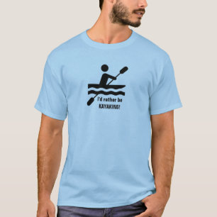 Je préférerais être KAYAKING ! T-shirts