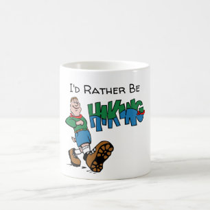 Je Préférerais Être Randonnée Mug Classique
