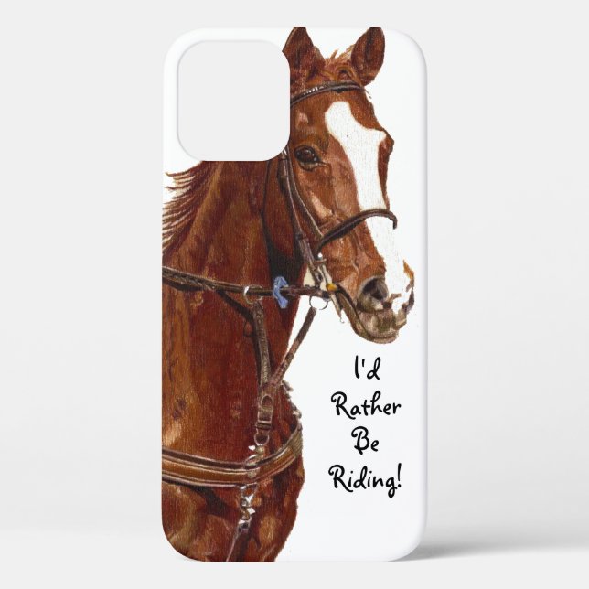Je Préférerais Me Rendre ! Coque iphone Horse Otte (Verso)