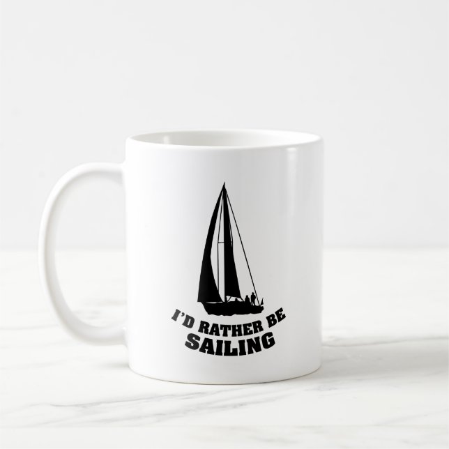 Je préférerais naviguer dans la Mug au café (Gauche)
