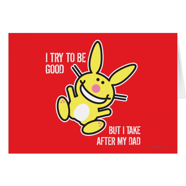 Je prends après mon papa (Devant horizontal)