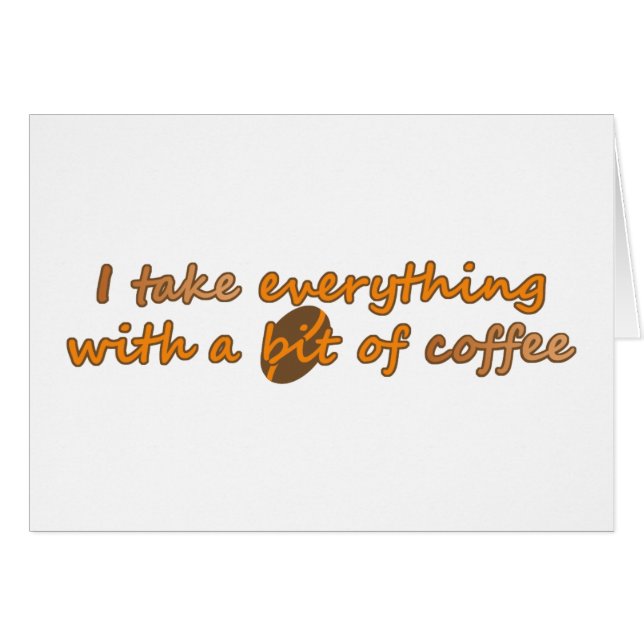 Je prends tout avec un peu de café (© Mira) (Devant horizontal)