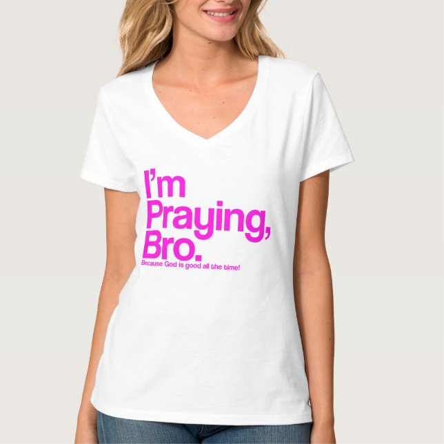 Je prie Bro Christian T-shirt (Devant)