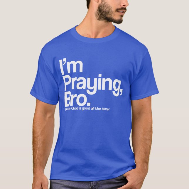 Je prie Bro Christian T-shirt (Devant)