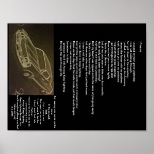 je promets une affiche poétique