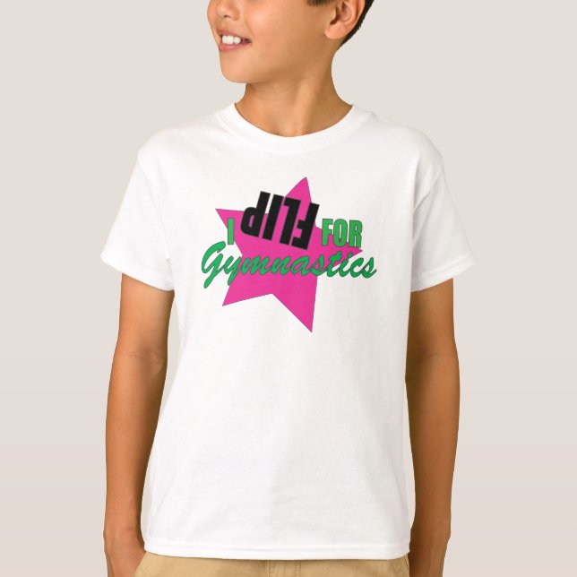 Je renverse pour le T-shirt de filles de (Devant)
