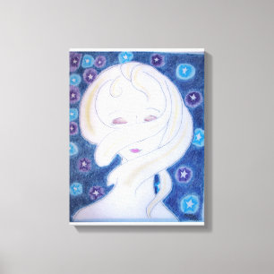 Je ressens mon impression de toile étirée Univers