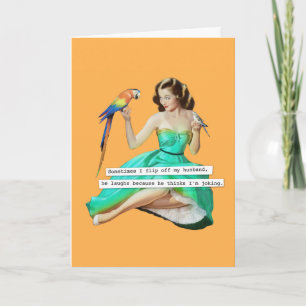 Je Retourne Ma Carte D'Anniversaire De Mari