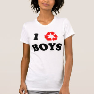 Je réutilise le T-shirt de garçons
