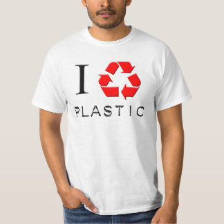 Je réutilise le T-shirt en plastique
