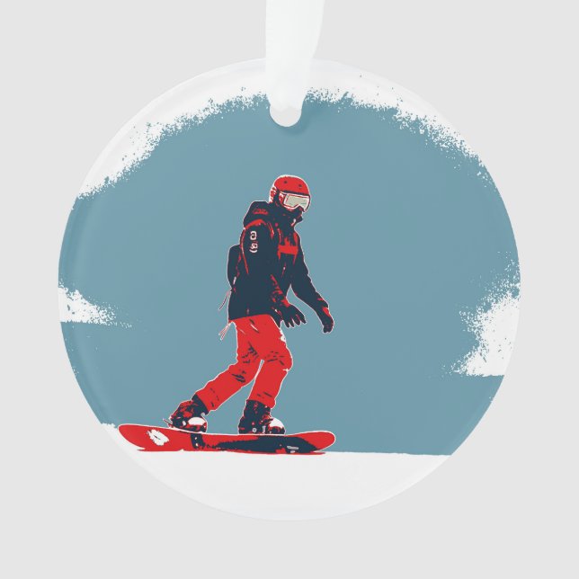 Je rêve de snowboard - Snowboardeur (devant)