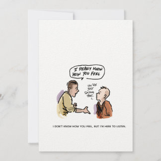 Je sais ce que vous ressentez Funky Cancer Cartoon