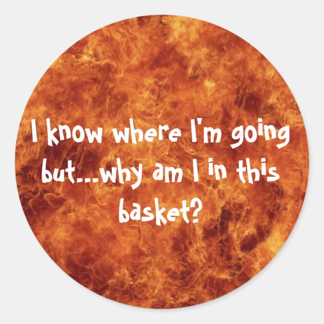 Je sais où je vais Stickers (Devant)