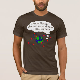 Je sais que j'ai perdu un T-shirt d'électron