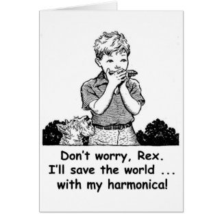 Je sauverai le monde… avec mon harmonica !