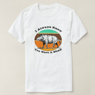 Je Savais Toujours Que Vous Étiez Un T-Shirt Rétro