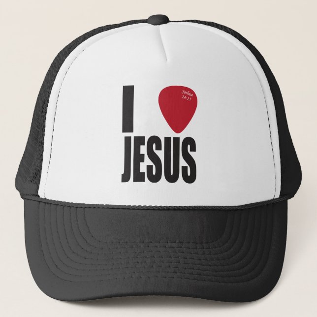 Je sélectionne le casquette de camionneur de Jésus (Devant)