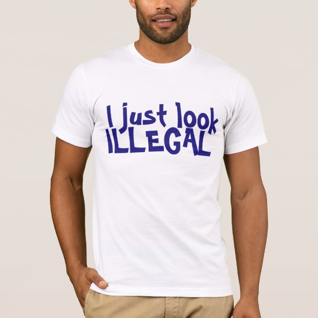 JE SEMBLE JUSTE LE T-SHIRT ILLÉGAL (Devant)