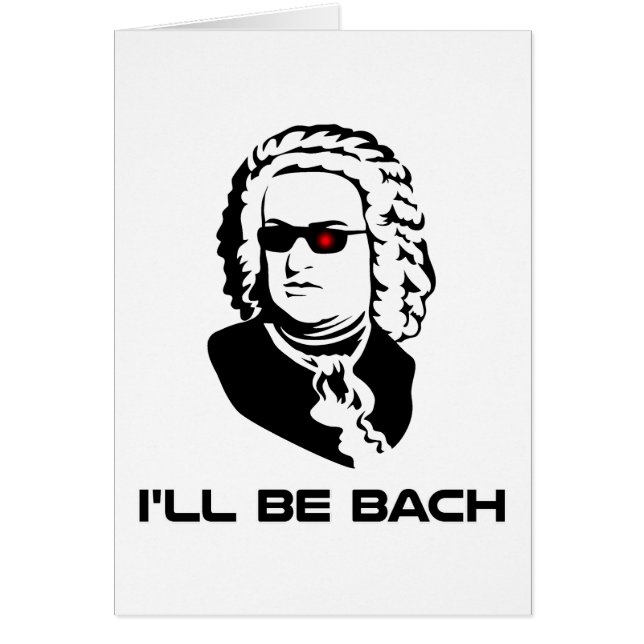 Je serai Johann Sebastian Bach (Devant)