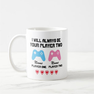 Je serai toujours votre mug personnalisé joueur de