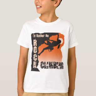 Je serais plutôt femelle de T-shirt d'escalade de