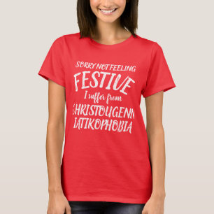 Je souffre du T-shirt de christougenniatikophobia
