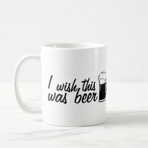 Je souhaite que c'ait été tasse de café de biè