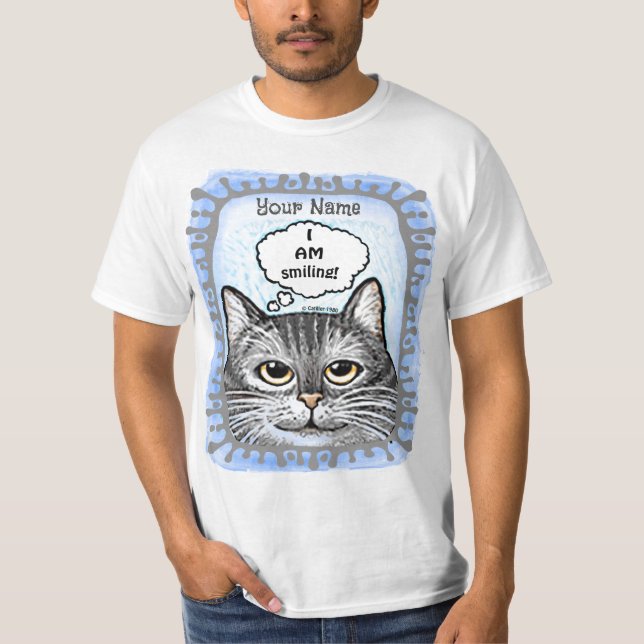 Je souris  T-Shirt Chat Rats (Devant)