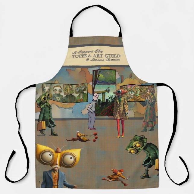 Je soutiens la tablier de la Topeka Art Guild (Recto)