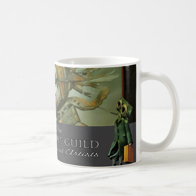 Je soutiens la tasse de la Topeka Art Guild (Droite)