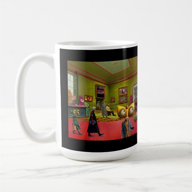 Je soutiens la tasse de la Topeka Art Guild (Gauche)