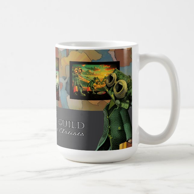 Je soutiens la tasse de la Topeka Art Guild (Droite)