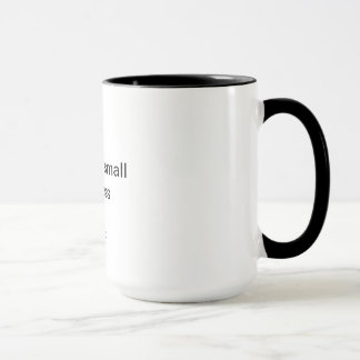 Je soutiens la tasse de petite entreprise