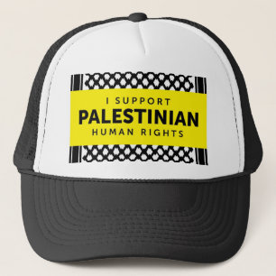 Je soutiens le casquette palestinien de droits de