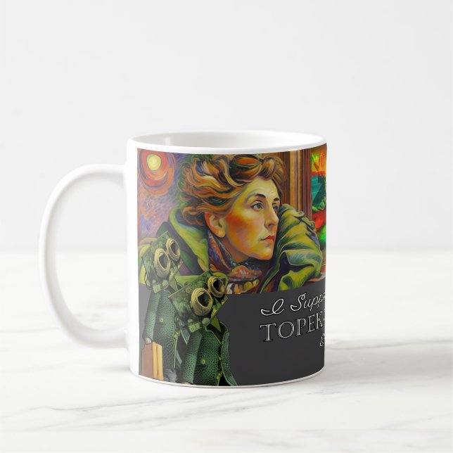 Je soutiens le mug de la Topeka Art Guild (Gauche)