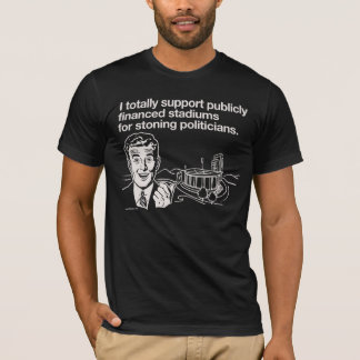Je soutiens le T-shirt public de stades